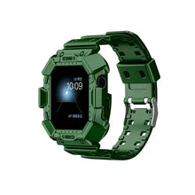 Load image into Gallery viewer, Military-Style Rugged Men Strap + Bumper Case for Apple Watch Band - 9 Colors Axios Bands
