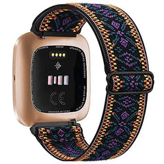 Nylon / Cloth Fitbit Band For Versa, Versa 2, Versa Lite - 9 color options -