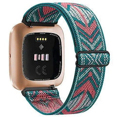 Nylon / Cloth Fitbit Band For Versa, Versa 2, Versa Lite - 9 color options -