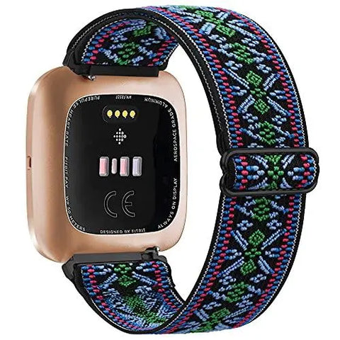 Nylon / Cloth Fitbit Band For Versa, Versa 2, Versa Lite - 9 color options -