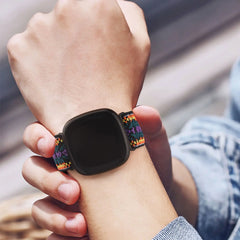 Nylon / Cloth Fitbit Band For Versa, Versa 2, Versa Lite - 9 color options -