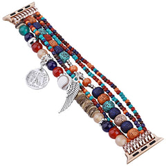 Bohemian Beaded Watch Bands - 6 color options 38mm - 49mm -