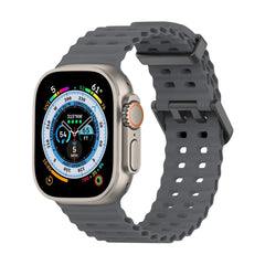 Durable Silicone Strap For Apple Watch Band 42mm to 49mm - 9 Colors -