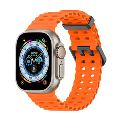 Durable Silicone Strap For Apple Watch Band 42mm to 49mm - 9 Colors -