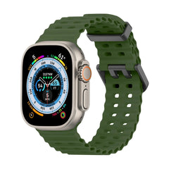 Durable Silicone Strap For Apple Watch Band 42mm to 49mm - 9 Colors -