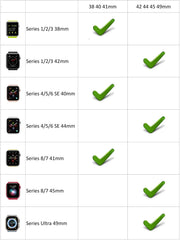 Original Soft Rubber Strap with Metal Buckle for Apple Watch Band -