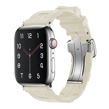 Load image into Gallery viewer, Original Soft Rubber Strap with Metal Buckle for Apple Watch Band Axios Bands