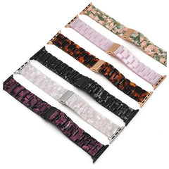 Resin Apple Watch Bands - 35 color options 38mm - 49mm -