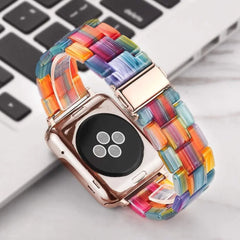 Resin Apple Watch Bands - 35 color options 38mm - 49mm -