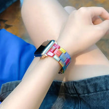 Load image into Gallery viewer, Resin Apple Watch Bands - 35 color options 38mm - 49mm Axios Bands