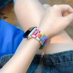 Resin Apple Watch Bands - 35 color options 38mm - 49mm -