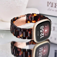 Resin Fitbit Bands For Versa 3 / 4 - Sense 1 / 2 (15 color options) -