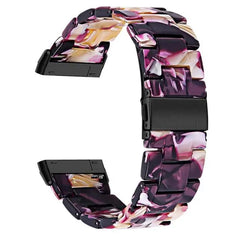 Resin Fitbit Bands For Versa 3 / 4 - Sense 1 / 2 (15 color options) -
