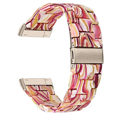 Resin Fitbit Bands For Versa 3 / 4 - Sense 1 / 2 (15 color options) -