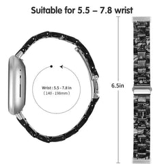 Resin Fitbit Bands For Versa 3 / 4 - Sense 1 / 2 (15 color options) -