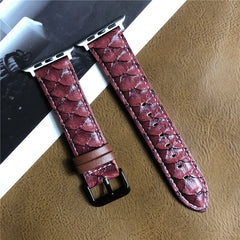 Leather Apple Watch Band - 8 Color Options 38mm - 49mm -