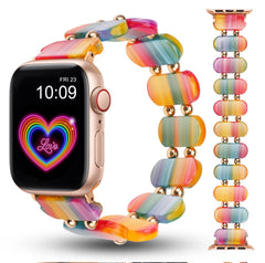 Resin Apple Watch Band - 7 Color Options 38mm - 49mm -