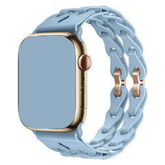 Silicone Apple Watch Band - 34 color Options 38mm - 49mm -