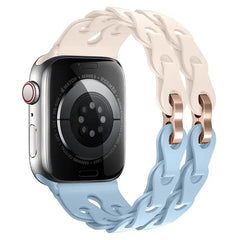 Silicone Apple Watch Band - 34 color Options 38mm - 49mm -