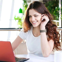 Load image into Gallery viewer, Engraved Two-Tone Silicone Band - 11 color options - 38mm-49mm