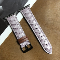 Leather Apple Watch Band - 8 Color Options 38mm - 49mm -