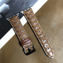 Leather Apple Watch Band - 8 Color Options 38mm - 49mm -