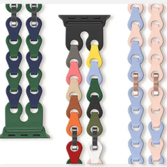 Silicone Apple Watch Band - 34 color Options 38mm - 49mm -