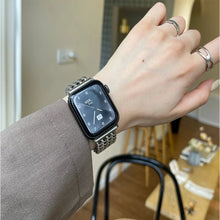 Load image into Gallery viewer, Luxury Stainless Steel Band Apple Watch Band 4 Color options size 38-49mm