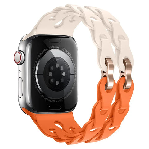 Silicone Apple Watch Band - 34 color Options 38mm - 49mm -