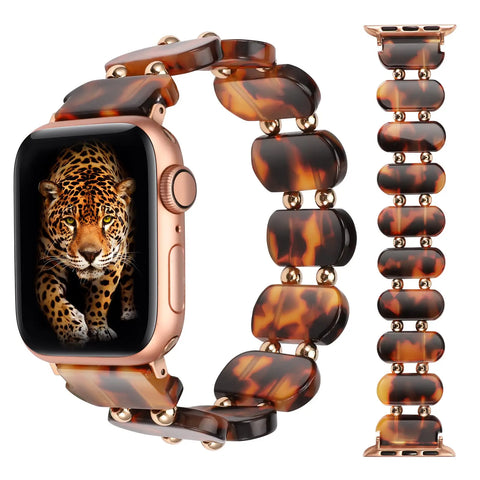 Resin Apple Watch Band - 7 Color Options 38mm - 49mm -