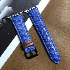 Leather Apple Watch Band - 8 Color Options 38mm - 49mm -