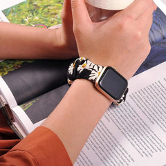Scrunchie Elastic Nylon Apple Watch Band - 19 color options 38mm - 49mm -