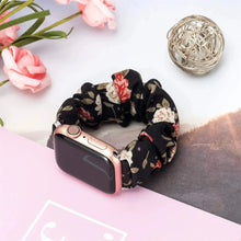 Load image into Gallery viewer, Scrunchie Elastic Nylon Apple Watch Band - 19 color options 38mm - 49mm Axios Bands