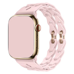 Silicone Apple Watch Band - 34 color Options 38mm - 49mm -