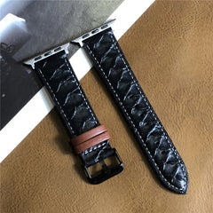 Leather Apple Watch Band - 8 Color Options 38mm - 49mm -