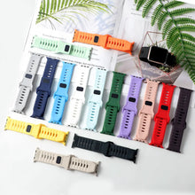 Load image into Gallery viewer, Silicone Apple Watch Bands - 20 color options 38mm - 49mm Axios Bands