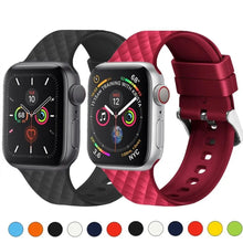 Load image into Gallery viewer, Silicone Apple Watch Bands - 9 color options 38mm - 49mm Axios Bands