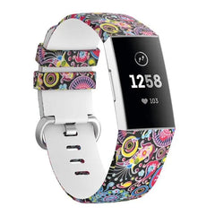 Silicone Fitbit Band For Charge 3 / 4 - 11 color options -