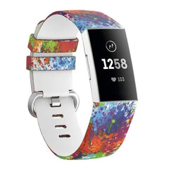 Silicone Fitbit Band For Charge 3 / 4 - 11 color options -