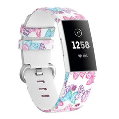 Silicone Fitbit Band For Charge 3 / 4 - 11 color options -