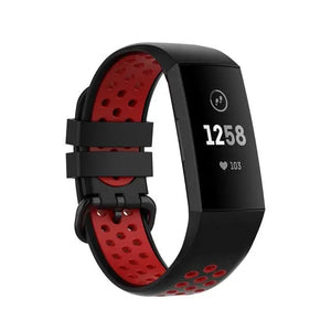 Silicone Fitbit Band For Charge 3 & 4 - 15 color options Axios Bands