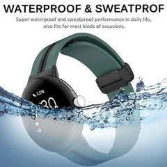Silicone Magnetic Buckle Strap for Google Pixel Watch - 10 Colors -