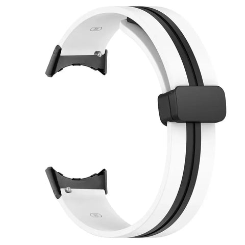 Silicone Magnetic Buckle Strap for Google Pixel Watch - 10 Colors -