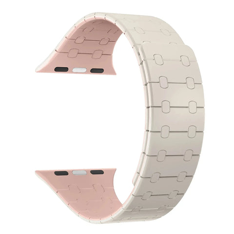 Silicone Magnetic Strap for Apple Watch Band - 6 color options 38mm - 49mm -