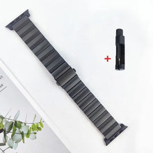 Load image into Gallery viewer, Solid Titanium Strap for Apple Watch Band - 4 Colors Axios Bands