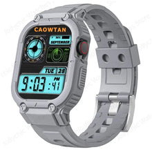 Load image into Gallery viewer, Sport Rubber Strap with Transparent Armor Case for Apple Watch Band - 6 colors Axios Bands