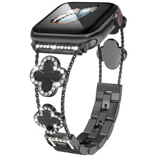 Load image into Gallery viewer, Stainless Steel Diamond Bracelet Apple Watch Band - 11 Color Options 38 - 49mm Axios Bands