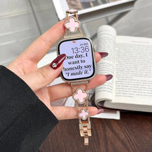 Load image into Gallery viewer, Stainless Steel Diamond Bracelet Apple Watch Band - 11 Color Options 38 - 49mm Axios Bands