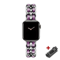 Stainless Steel Metal Apple Watch Bands - 13 color options 38mm - 49mm -