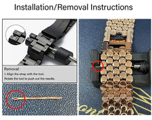 Load image into Gallery viewer, Stainless Steel Metal Apple Watch Bands - 5 color options 38mm - 49mm Axios Bands